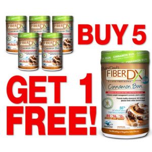 Buy 5 Get 1 Free Cinnamon Bun Special